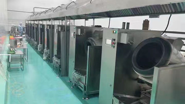 電磁加熱流水線食品加工設(shè)備